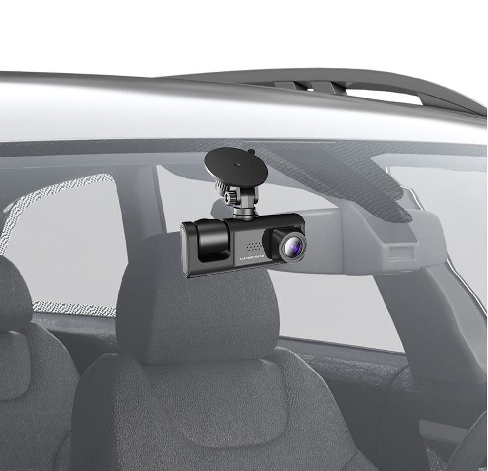 احمِ سيارتك بـ3 كاميرات في جهاز واحد 860 الف  DASH CAM