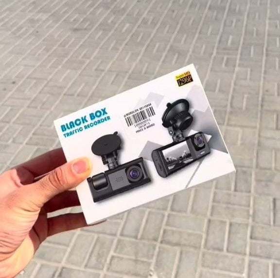 احمِ سيارتك بـ3 كاميرات في جهاز واحد 860 الف  DASH CAM